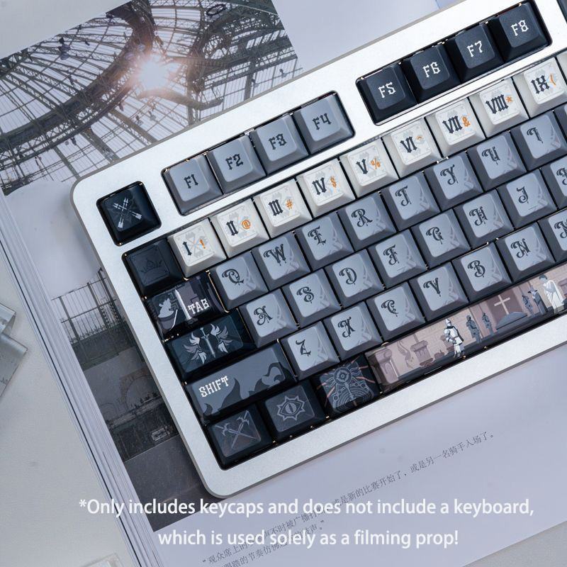 Bộ Keycap PBT Keycap Sub PBT 130 Phím Cherry Profile Keycap cho bàn phím cơ