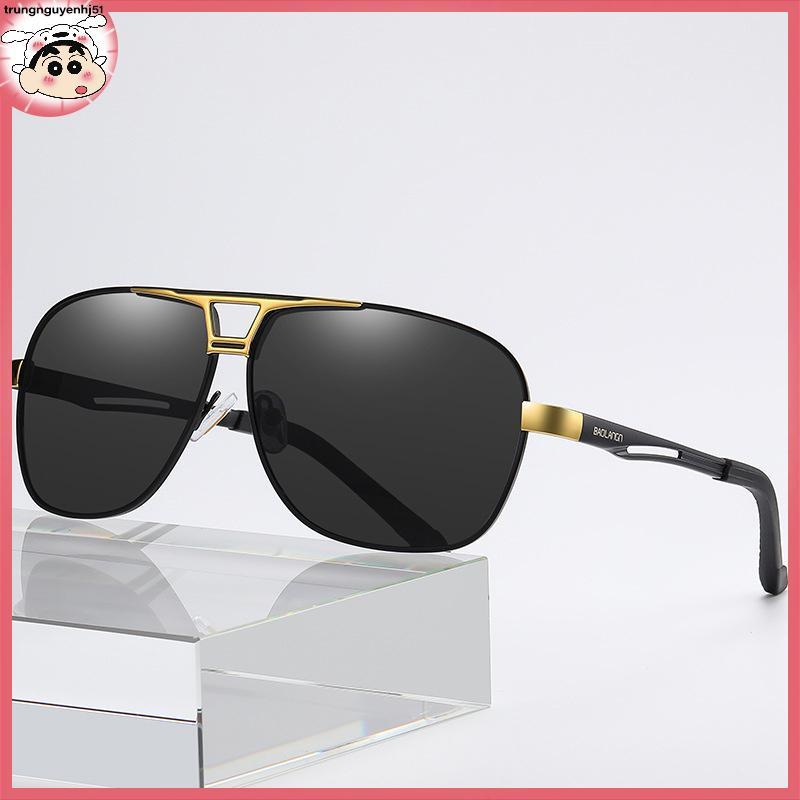 [Tàu 24 giờ] Vintage photochromic Polarized Sunglasses For Men - UV400 Driving Sun Glasses VN