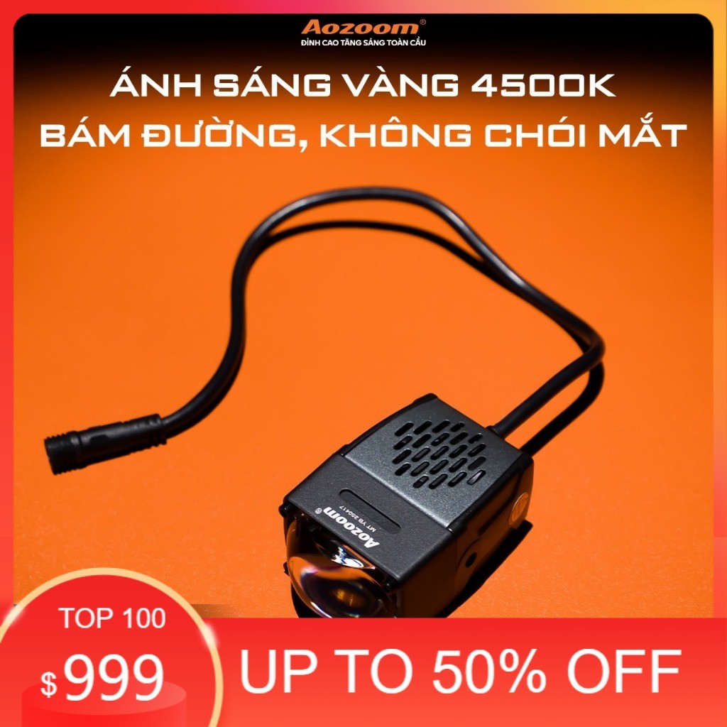 HOT BI led  trợ pha Aozoom EX1 EXTRA LIGHTS