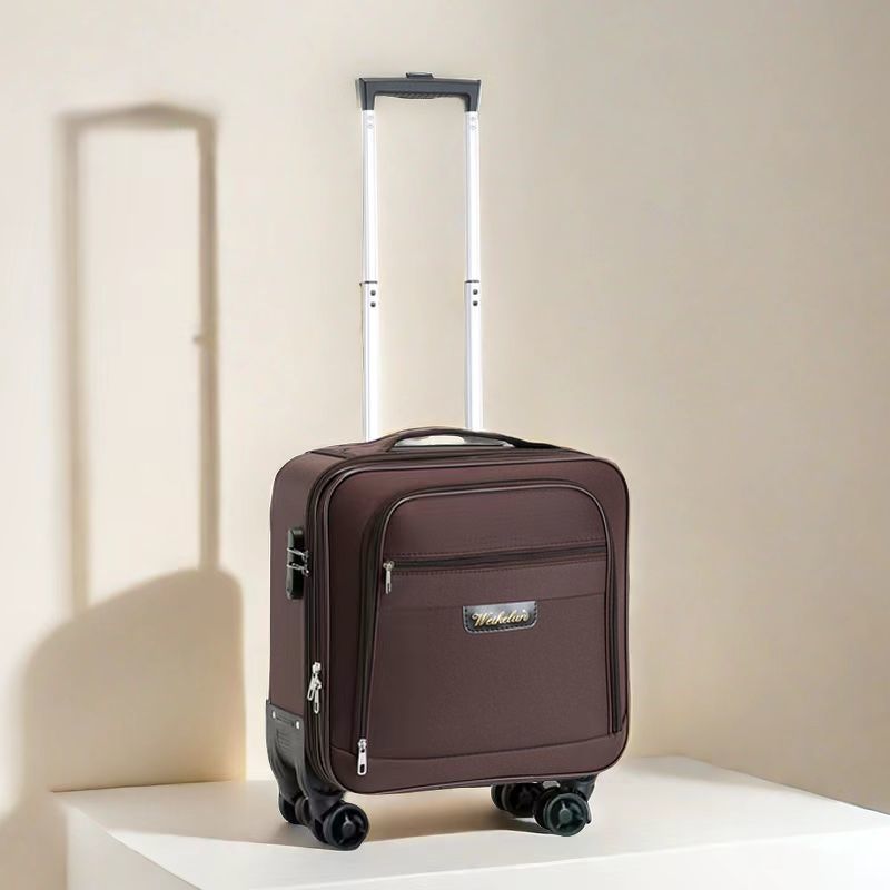 Oxford vải lên máy bay hộp nhẹ vali kinh doanh mini vali du lịch hộp kéo tiếp viên hàng không nhỏ