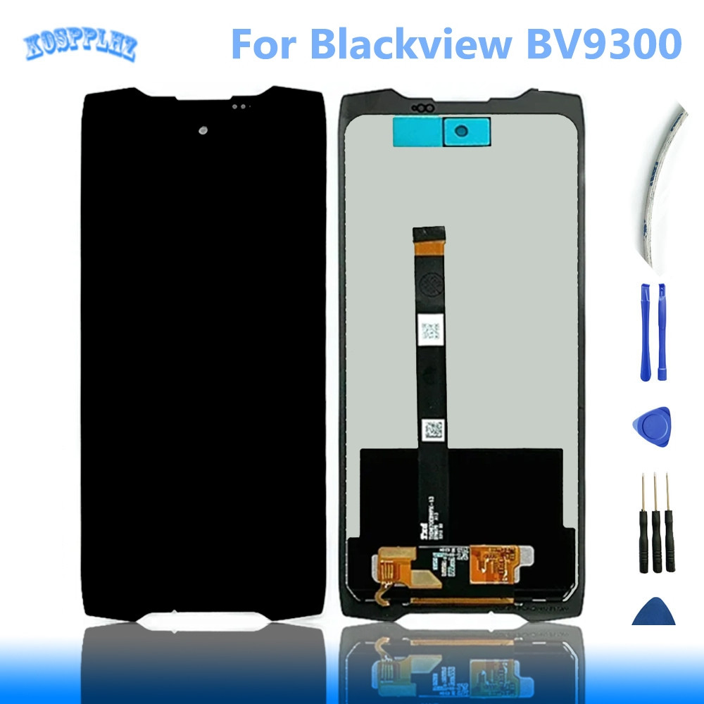 Dành cho Blackview BV9300 + Màn hình LCD + Thay thế màn hình cảm ứng 100% Blackv 9300 5G đã được kiể