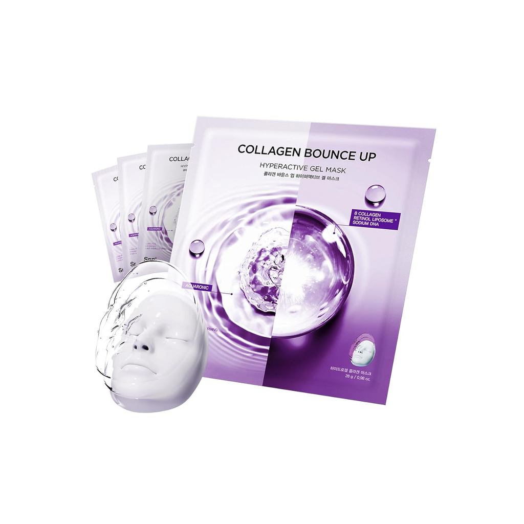 SNP 10.000ppm Collagen sâu + PDRN + Mặt nạ Hydrogel Retinol | Mặt nạ Collagen 8 lớp 125Da | Mặt nạ q