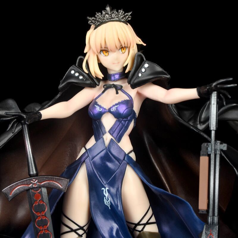 Fate Night Fate FGO Black saber ALTER My King Black Saiba Trailer Dark Hình Model-Ready Stock