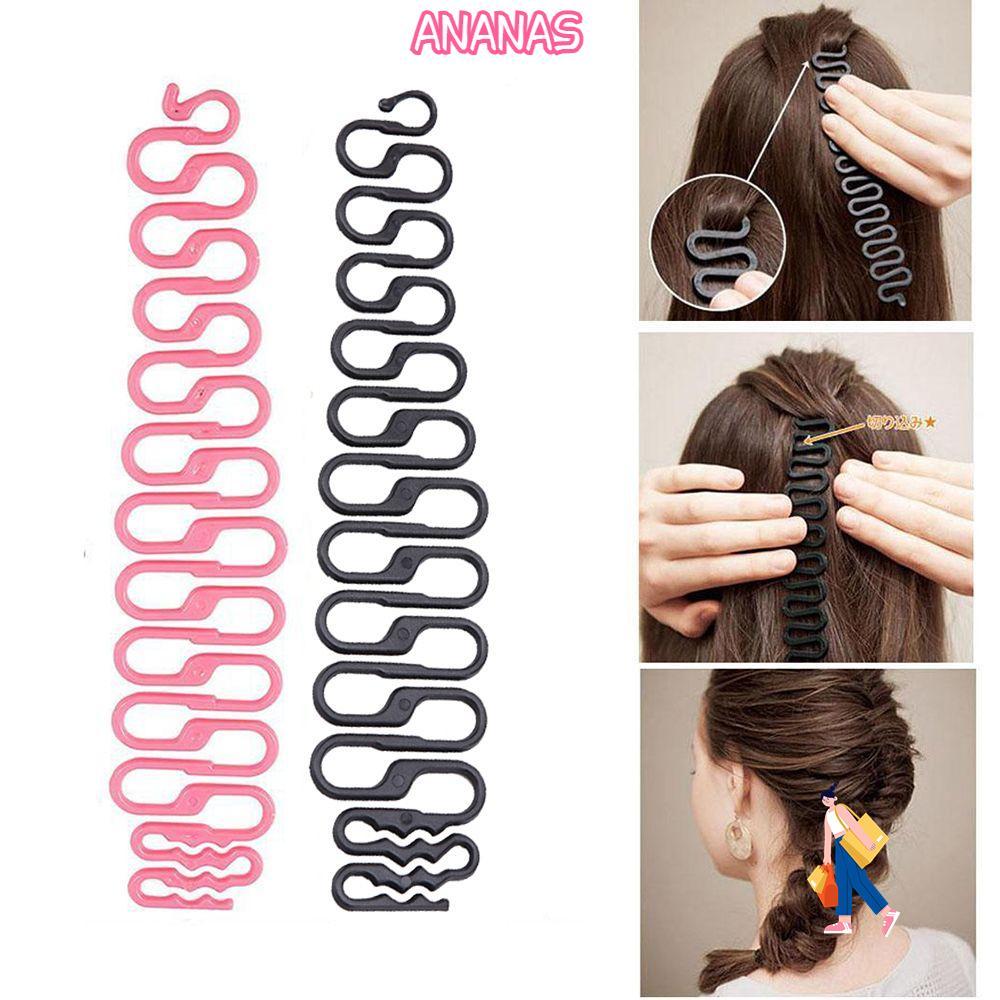 ANANAS Magic Hair Bện 3 Màu DIY Women Twist