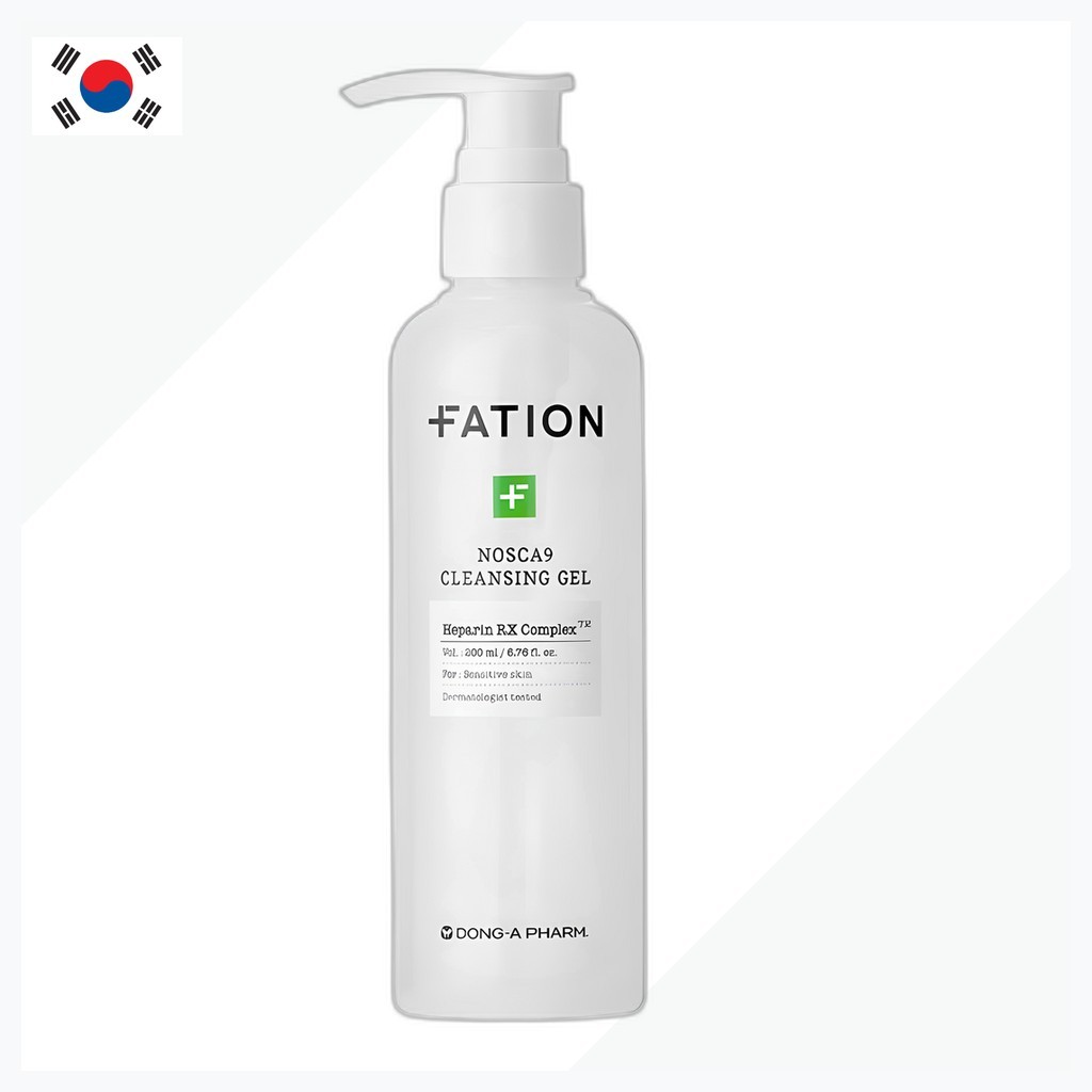[fation] Gel làm sạch Nosca9, 200ml, 1pc / Gel làm sạch Hàn Quốc / Công thức nhẹ nhàng / Chính hãng 