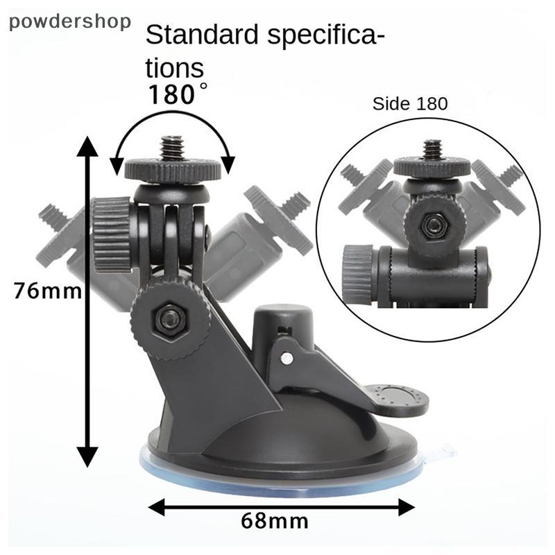 Powdershop] Ô Tô GPS DV DVR Đa Năng Mini Ô Tô Hút Cốc Gắn Chân Máy Giá Đỡ Gắn Xe Ô Tô GPS DV DVR Cam