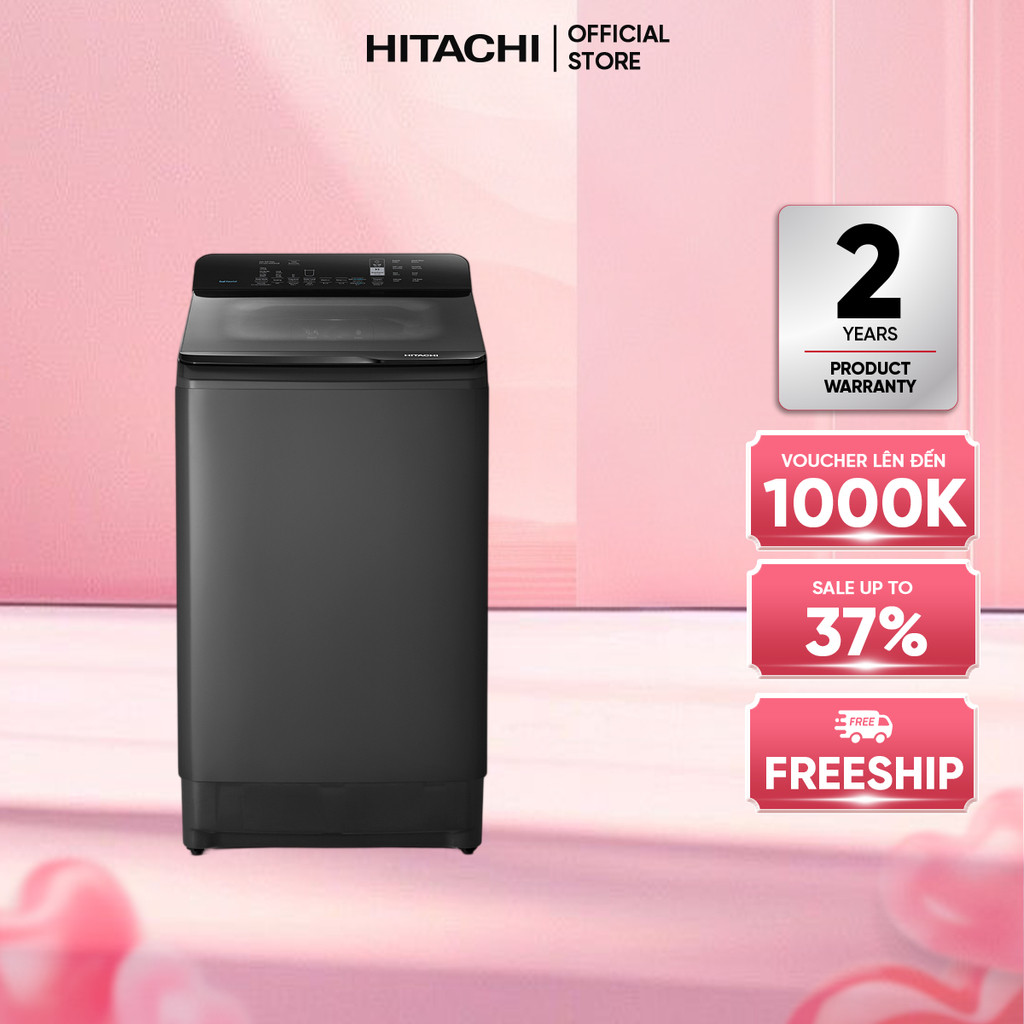 Máy Giặt Hitachi Cửa Trên Inverter - Dual Waterfall model LTL H0MVW0T