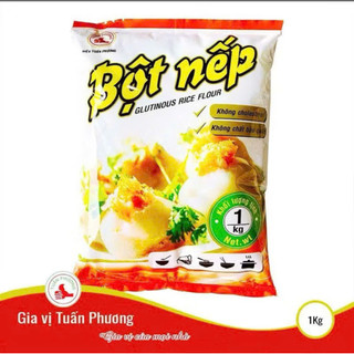 Thùng 10kg Bột Nếp TUẤN PHƯƠNG 1kg,Nguyên Liệu Làm Bánh Truyền Thống, Nấu Ăn Thơm Dẻo