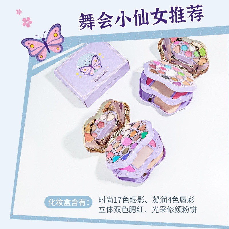 Trang Điểm Hộp Trang Điểm Trang Điểm Sân Khấu Trang Điểm Màu Bộ Bảng Nền Trang Điểm Son Bóng Bud Đa 