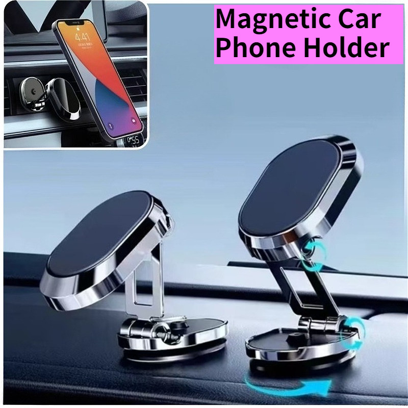 Đa Năng Từ Tính Giá Đỡ Điện Thoại Ô Tô Gắn 1080 Di Động Xoay Được Điện Thoại Thông Minh Đứng Lên Có 