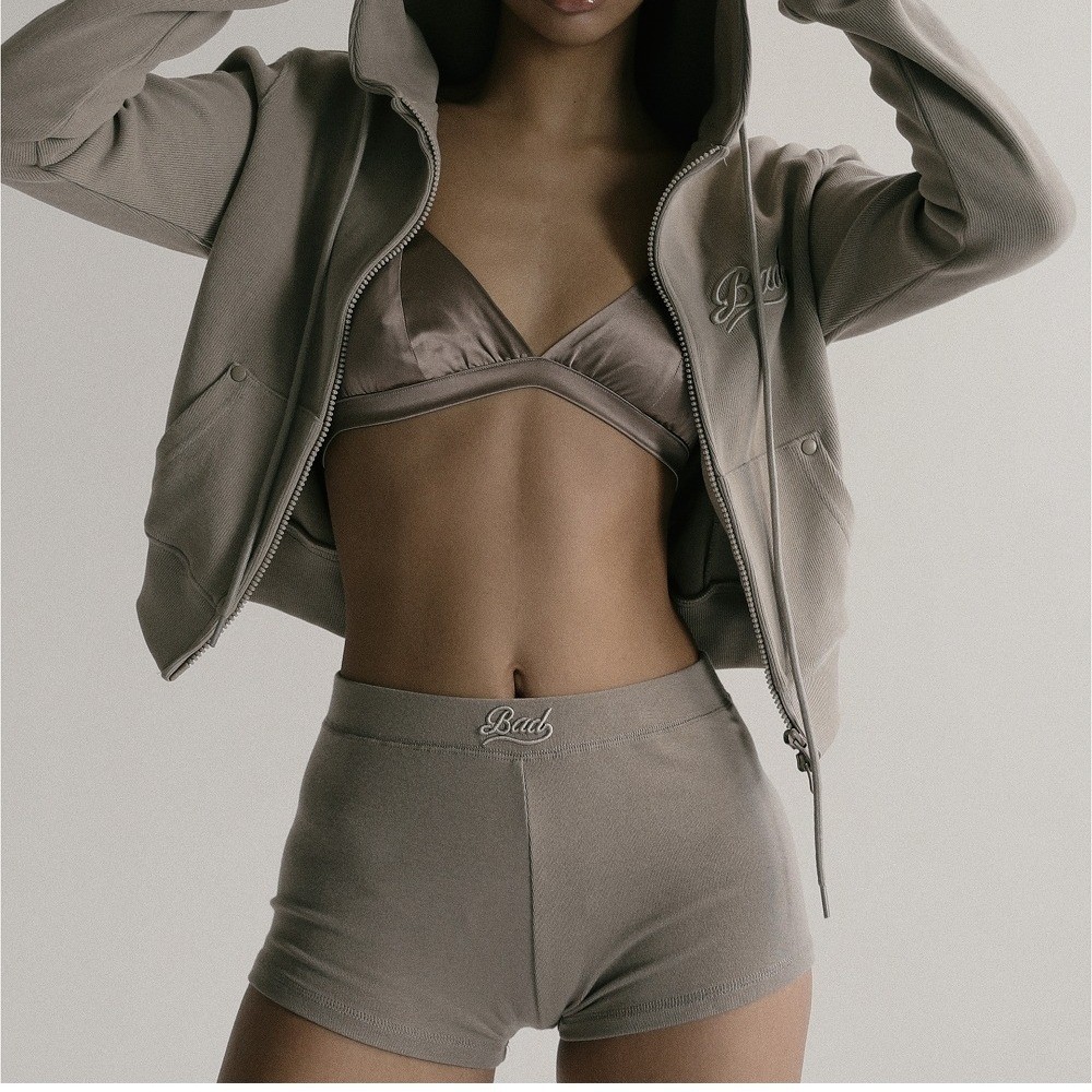 badblood Sexy butt-lifting embroidered lettered boxer briefs, American-style elastic band, hot girl 