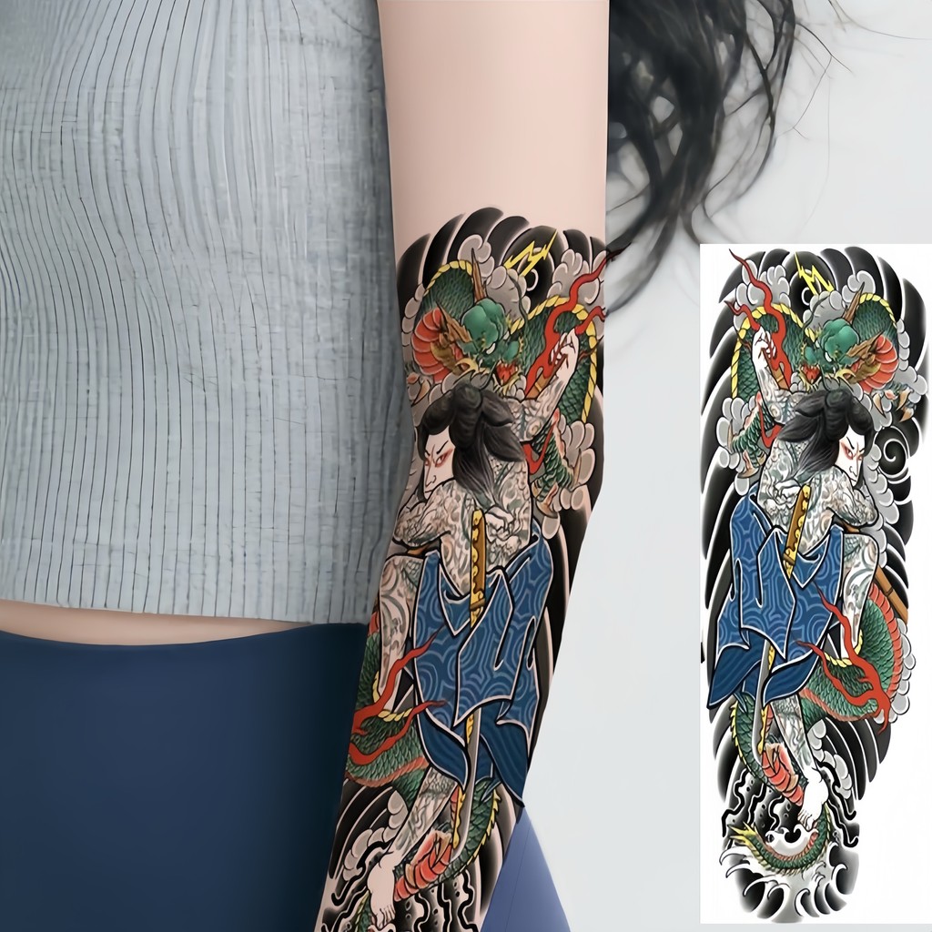 Gywn Decal Hình Xăm Dễ Thương Dạng Chuyển Nước, Phong Cách Giả Văn Hoá & Nhật Bản