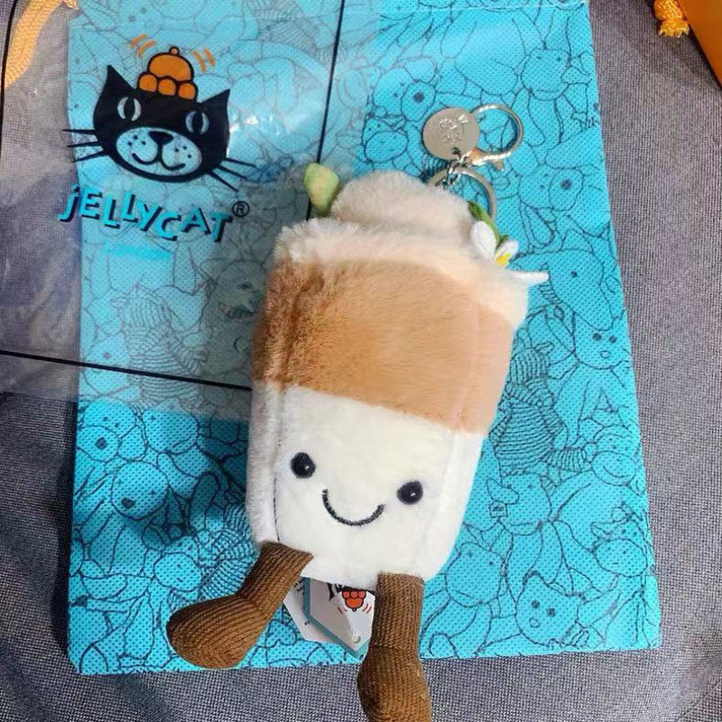 Mặt dây chuyền Jellycat Gấu đậu phộng Cà tím Croissant Tất cả các kiểu