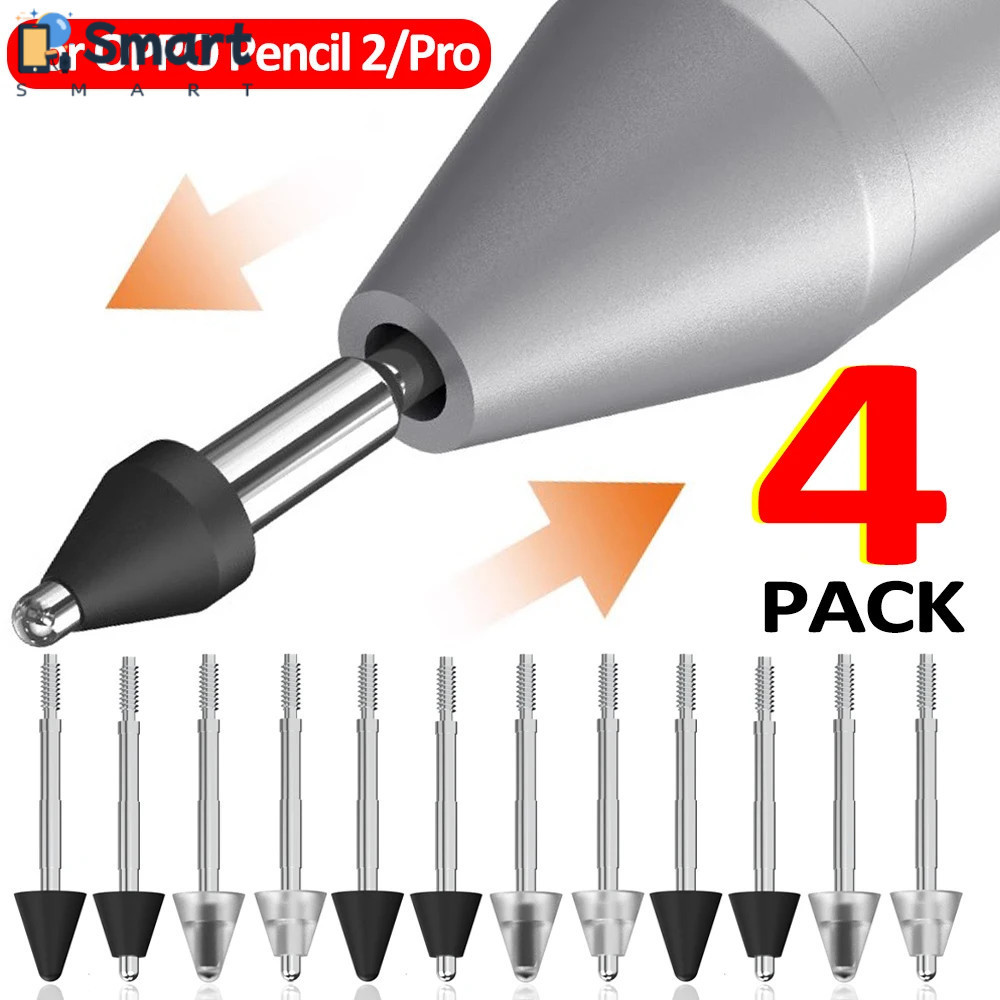 [AM3C] 1 / 2 / 4 Đầu bút thay thế hấp thụ sốc cho Oppo Pencil 2-Pro, Thanh áp suất nhạy cảm & Nib ch