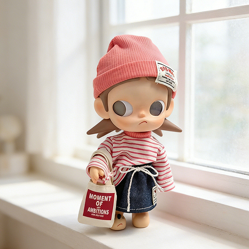 Zsiga Heading forward BJD Doll Quần áo trẻ em Bộ bốn mảnh phong cách đào cuối tuần (Không bao gồm bú