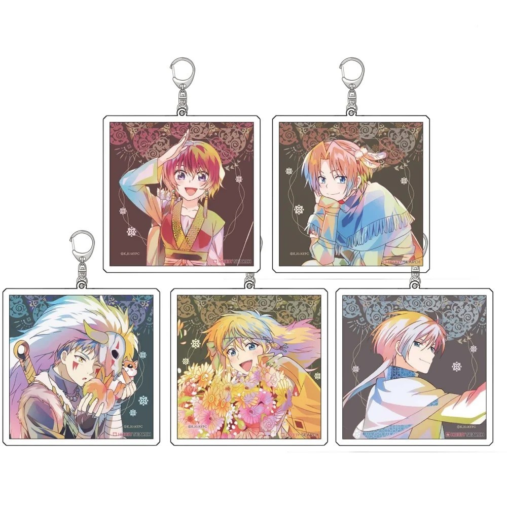 Móc khóa Anime Akatsuki no Yona Bình Minh Của Yona Mica Acrylic nhân vật Yona Hak Yun Kija Shin-ah J