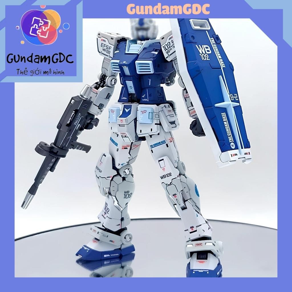 X-Mô Hình Lắp Ráp RG 5501 Rx-78-2 Ver 2.0 Base Color ChangLong
