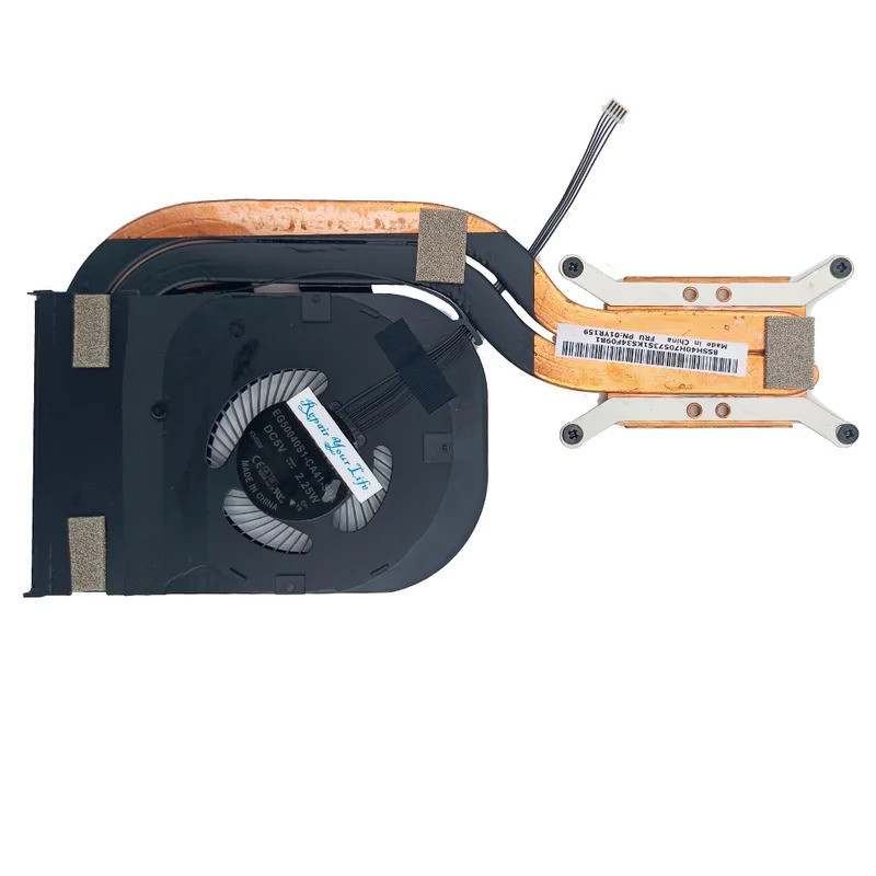 01YR159 CPU Tản Nhiệt Quạt Làm Mát Cho Lenovo ThinkPad X1 Carbon 6th Gen Tản Nhiệt 01YR204 AT16R001S