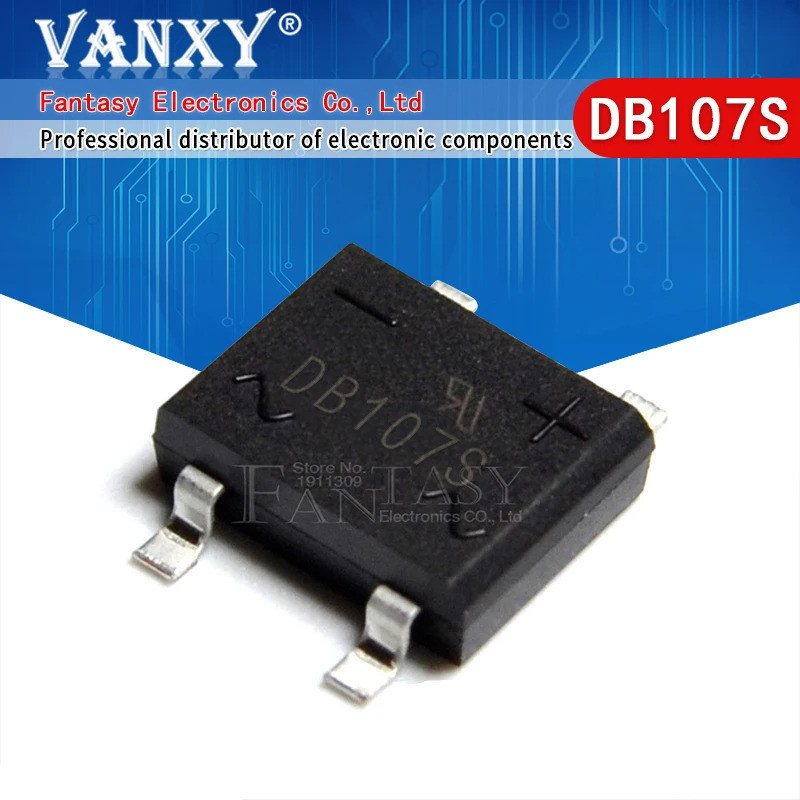 10 CÁI DB107S SOP-4 DB107 SOP SMD SOP4 IC mới và nguyên bản