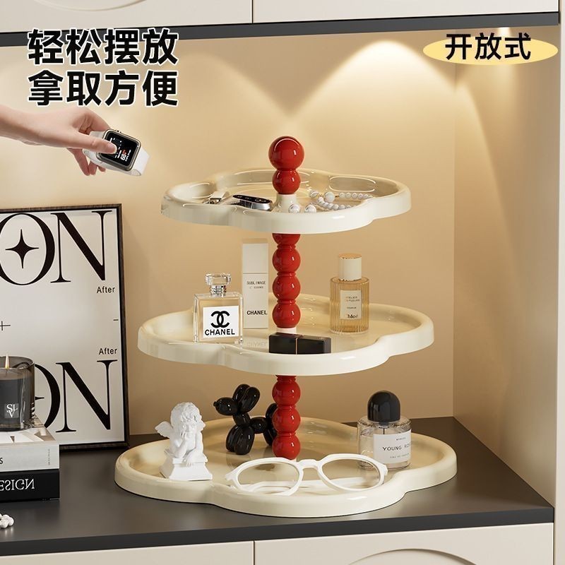 G GG Home DC1 SN1 Đĩa Trái Cây Ba Lớp Tinh Tế Giá Trị Cao Trà Chiều Đĩa Ăn Nhẹ Đĩa Ăn Nhẹ Đĩa Ăn Nhẹ