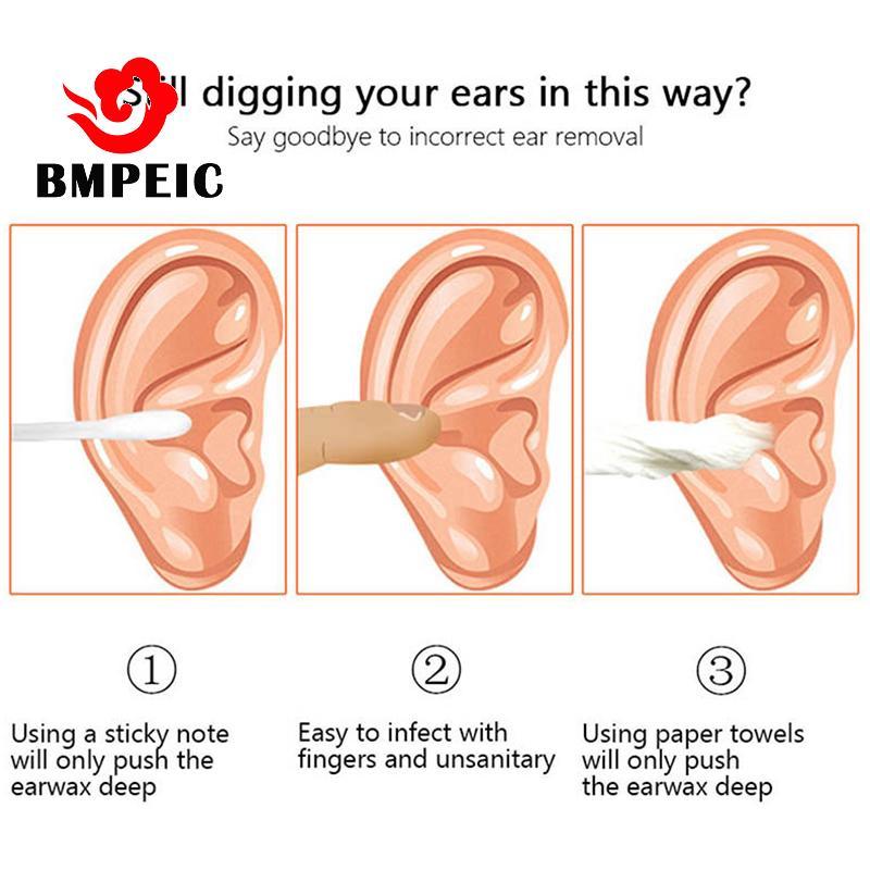 BMPEIC Ear Wax Piers Cleaner Thép không gỉ Earpi Wax Remover Curette Care Ear Pi Cleaner Ear Cleaner