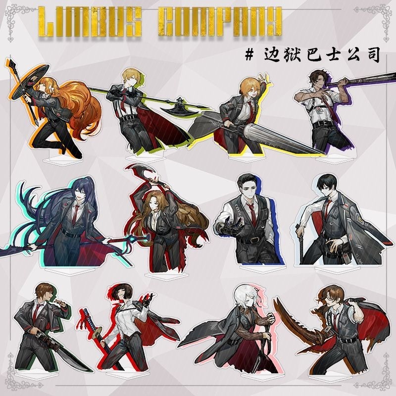 DonQuixote Plate Desk Decor Ishmael Stand Heathcliff Collection Ornament Outis Acrylic Doll Limbus C