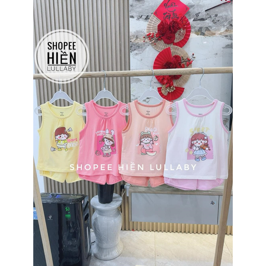 [Dokma/Chính hãng] Bộ cộc tay cài vai Dokma bé trai bé gái 0-3tuổi