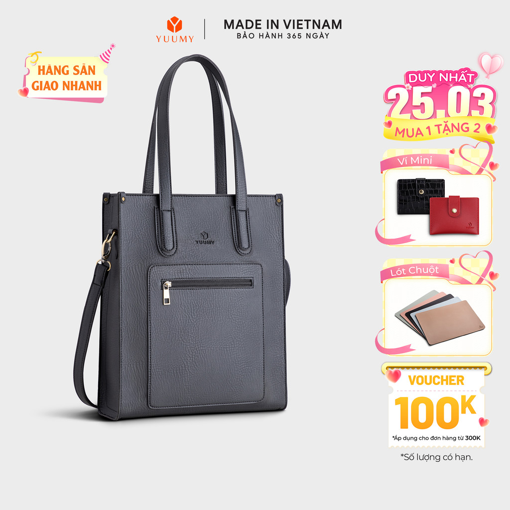 Túi Yuumy (Thời trang nữ tote - Túi xách da YTX18)