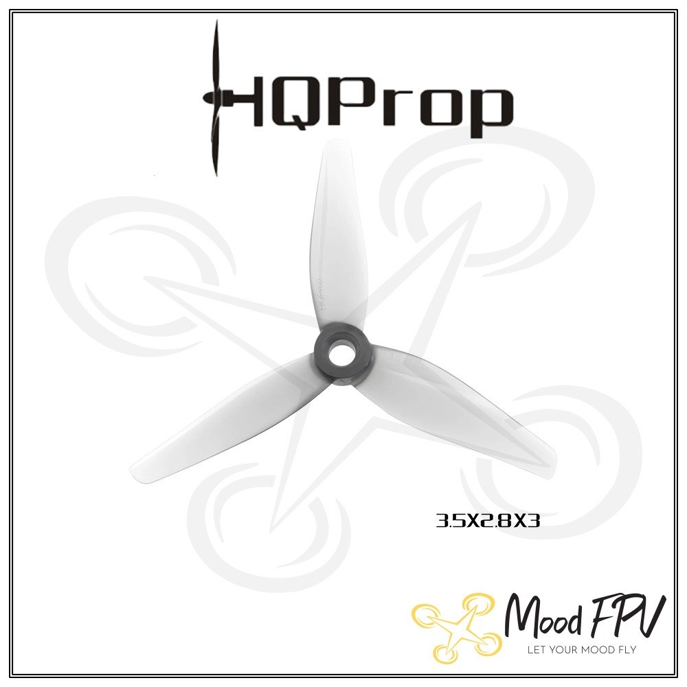 Cánh Quạt HQProp 3.5X2.8X3 Grey（2CW+2CCW)-Poly Carbonate