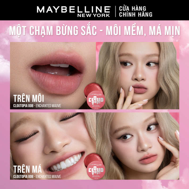 Son Mây Đa Năng Dạng Hũ Mịn Lì Bền Màu Cloudtopia Maybelline New York 5g | BigBuy360 - bigbuy360.vn