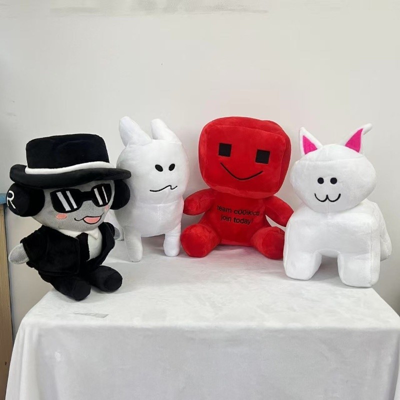MỚI Forsaken Gubby Sang Trọng Anime Pizzaman Chance Man Plushie Hoạt Hình Dễ Thương Búp Bê Nhồi Bông