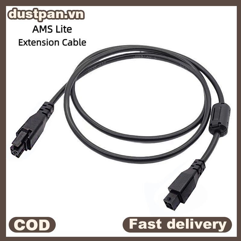 DUSTPAN Cho Bambu Lab AMS Lite 0.5M / 1M Cáp Nối Dài 4 Chân Cho A1 / A1mini 3D Phần Máy In Dây Nối D