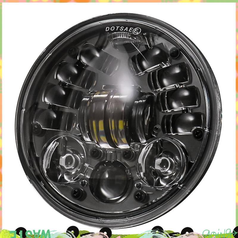 Đa Năng 5.75 Inch Đèn Pha LED 5 3 / 4 Inch LED DRL Hi / Lo 36W Chùm Xe Máy Bật Đèn Pha Chạy Ban Ngày