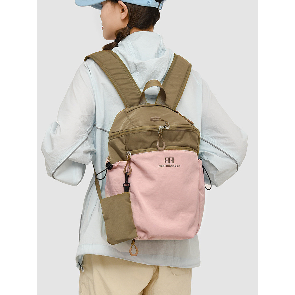 Authentic women's bag, large-capacity short-trip travel bag, trendy new women's bag, commuter backpa