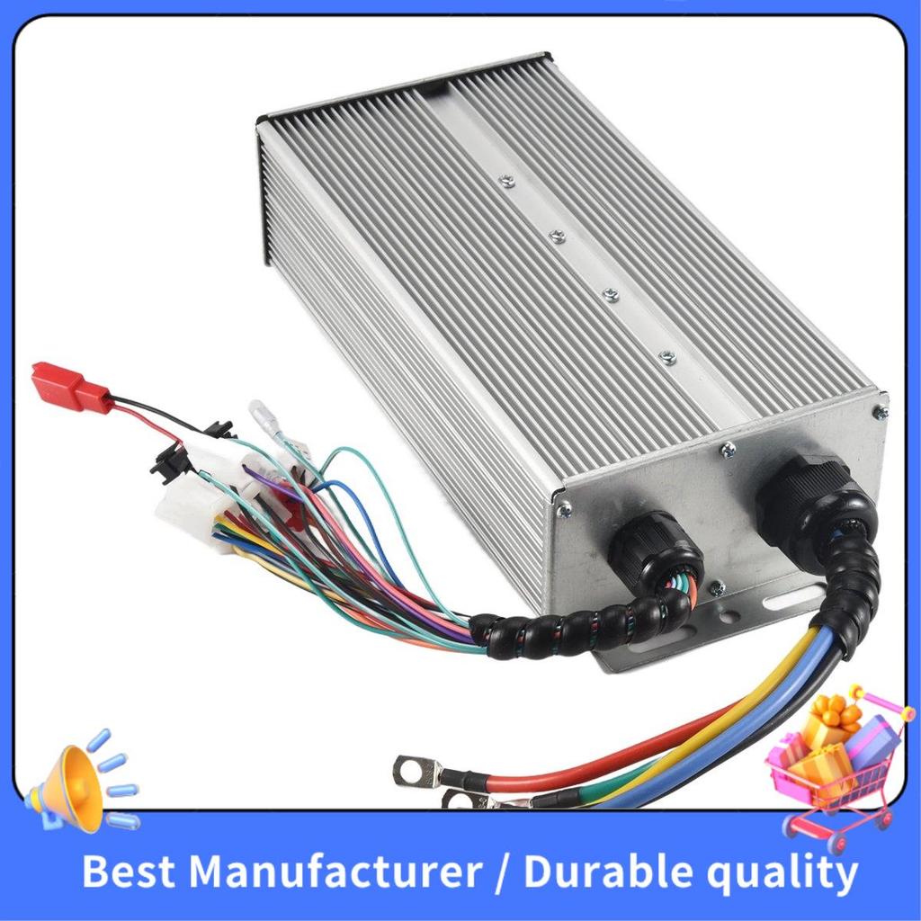 Bộ điều khiển FOC ba bánh 48V-72V 5000W, Xe pin, Bộ điều khiển động cơ không chổi than thông minh, X