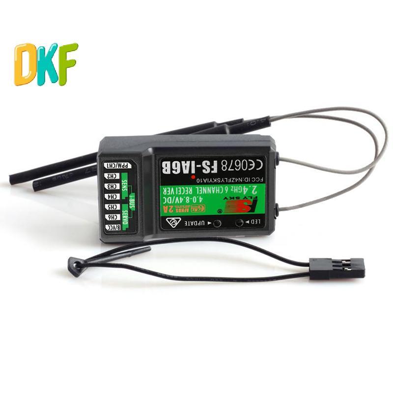 《 DKF-t 》 Bộ thu Flysky FS-iA6B Đầu ra PPM với mô hình giao diện IBus Bộ thu điều khiển từ xa máy ba