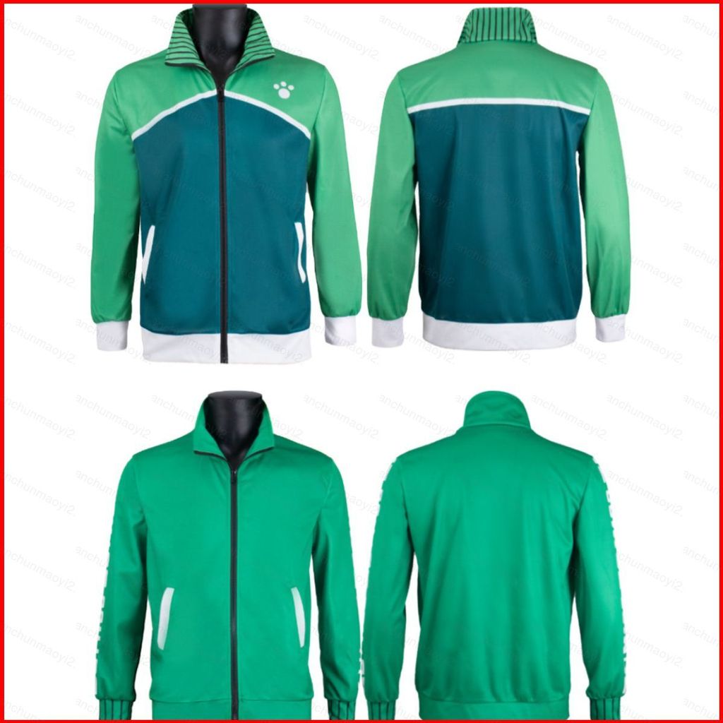 Áo khoác cosplay Tendou Akira 3D, thiết kế unisex, dài tay, phù hợp mọi size