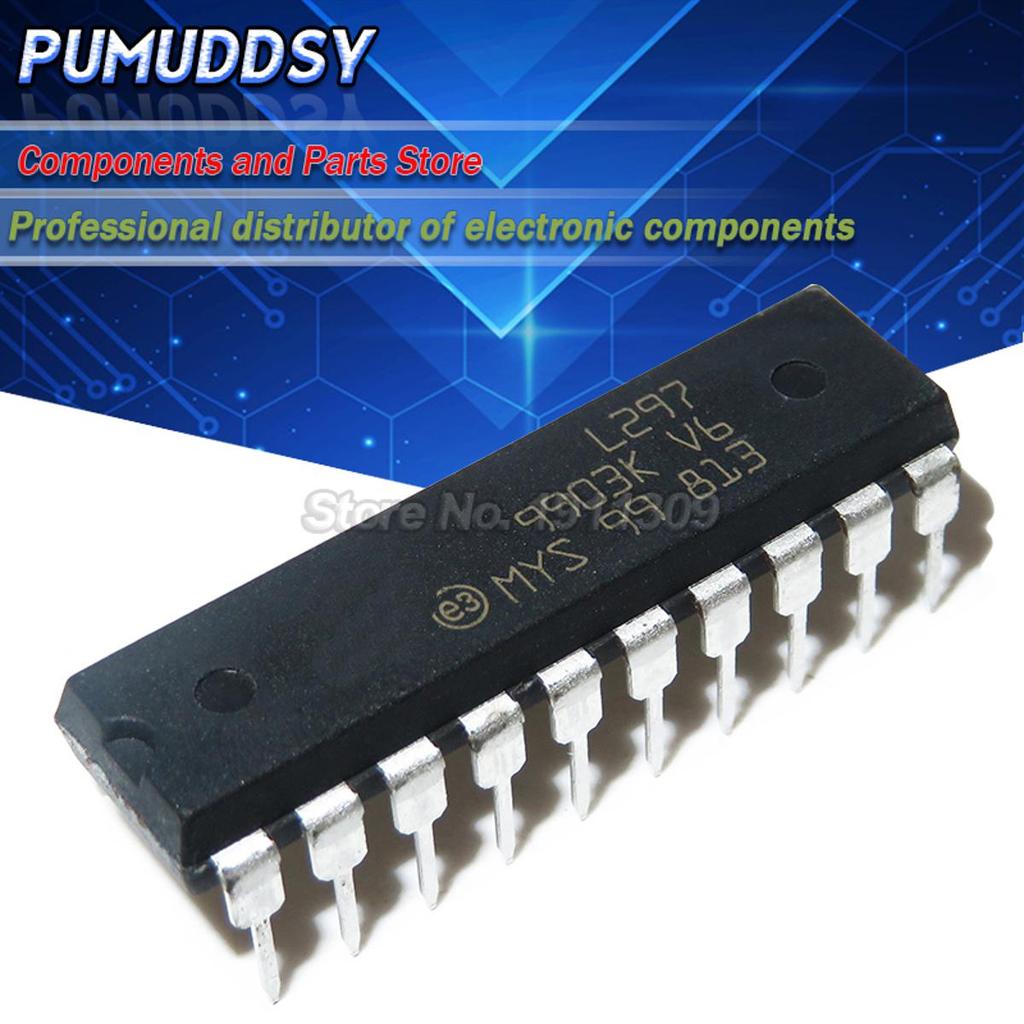 5 CÁI L297N L297 L297 DIP-20 IC điều khiển động cơ bước
