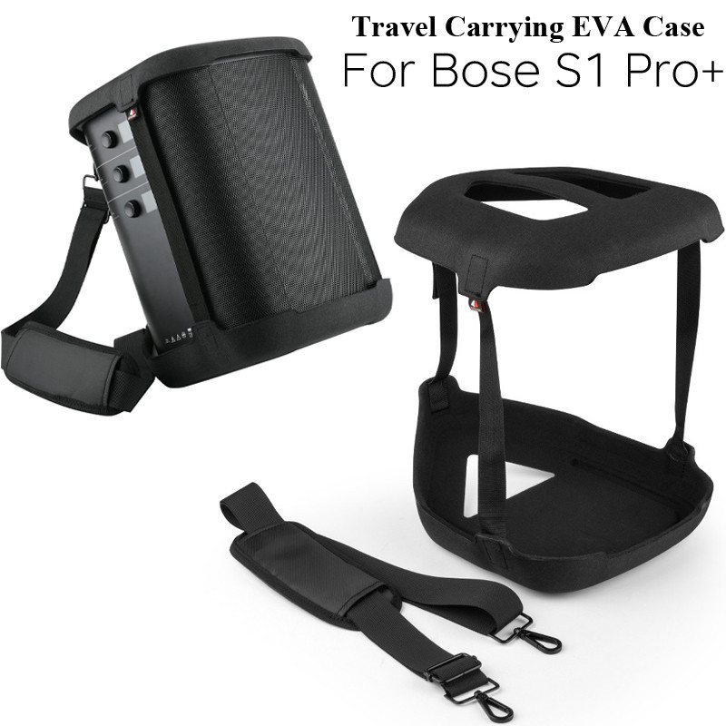 Hộp đựng du lịch EVA cho loa Bose S1 Pro + (Không phù hợp với S1 Pro), Vỏ thay thế bảo vệ EVA có dây