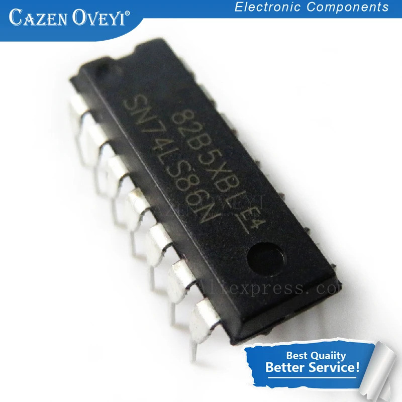 10 Cái / lốc SN74LS86AN HD74LS86P SN74LS86N 74LS86 DIP-14 Còn Hàng