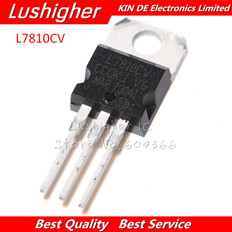 10 L7810CV TO-220 L7810 TO220 7810 MC7810