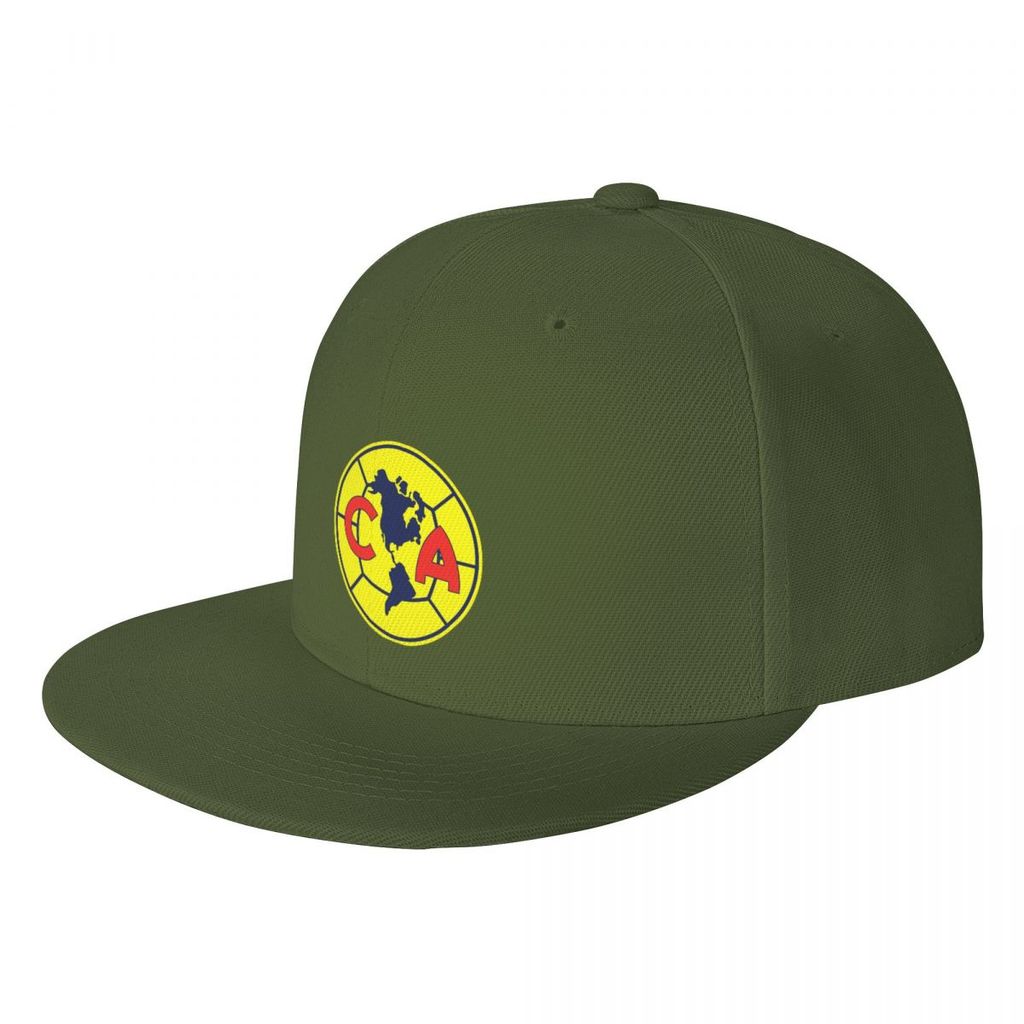 Club America De Mexico logo Người Lớn Flat Sun Hat In Ban Mũ Hip Hop Dance Flat Vành Mũ Flat Mái hiê