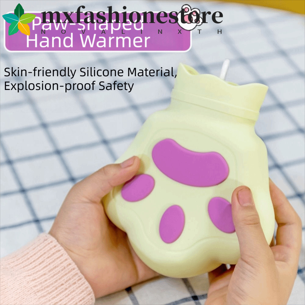 Túi đựng nước ấm hoạt hình MXFA, Túi đựng nước nóng silicon dày ấm cúng, Túi đựng nước nóng chống bỏ