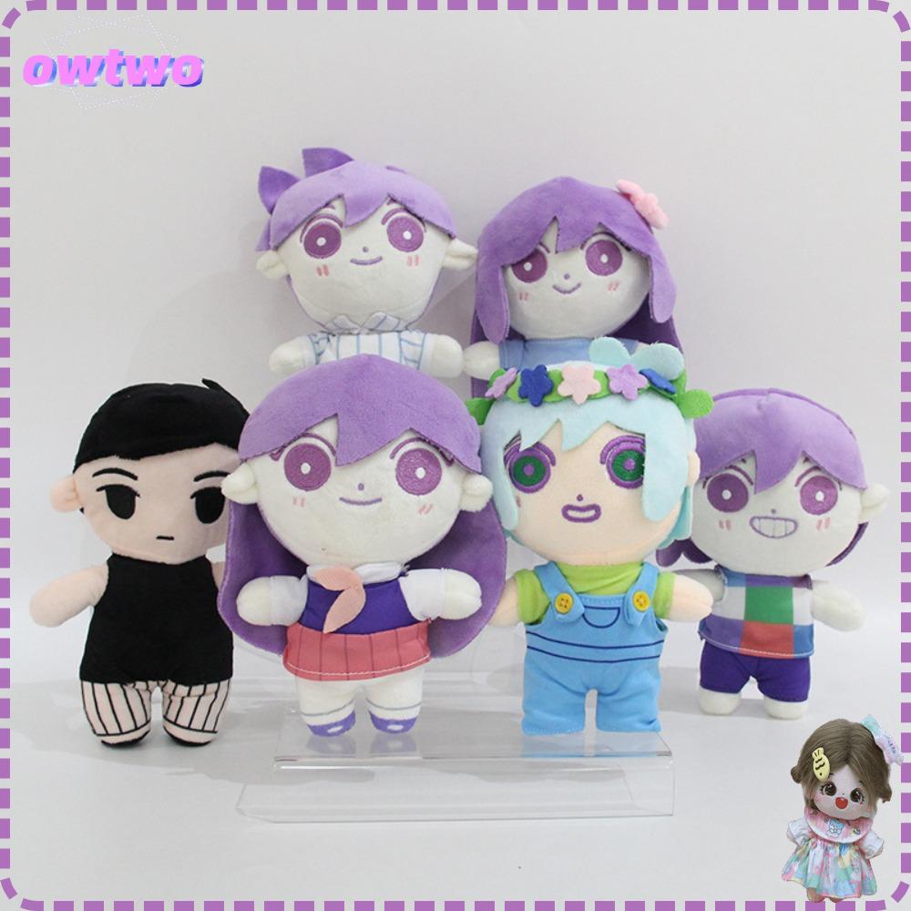 Búp bê sang trọng OTWO OMORI, Đạo cụ Cosplay Omori sang trọng Omori, Quà tặng 20CM Trò chơi Merch Đồ