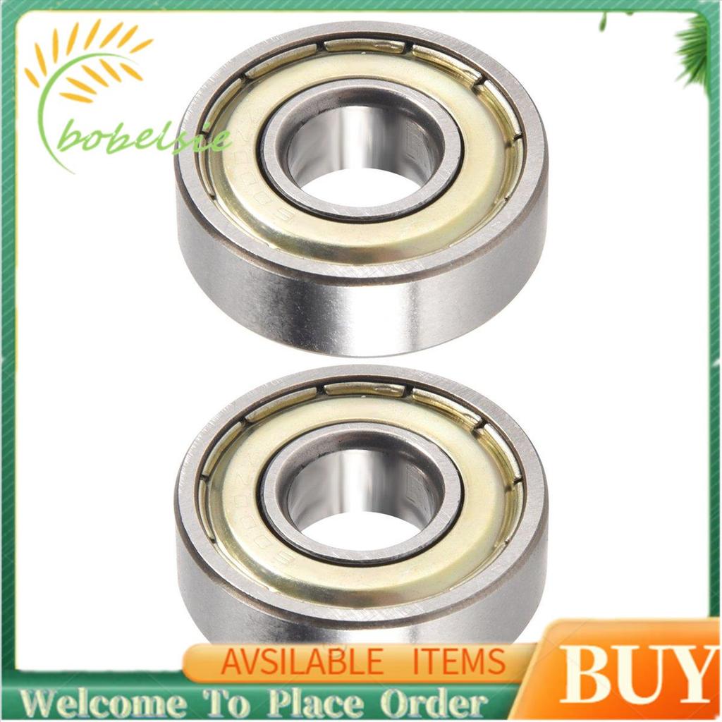 2 Chiếc 6000Z / 6000ZZ Vòng bi rãnh sâu kín được bảo vệ kép 26mm x 10mm x 8mm