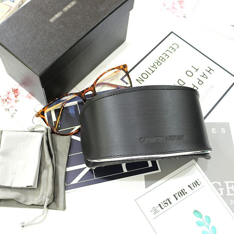 Spot Goods#Guqi Glasses Case Dustproof Pressureproof Trendy New Large Frame Sunglasses Glasses Case 