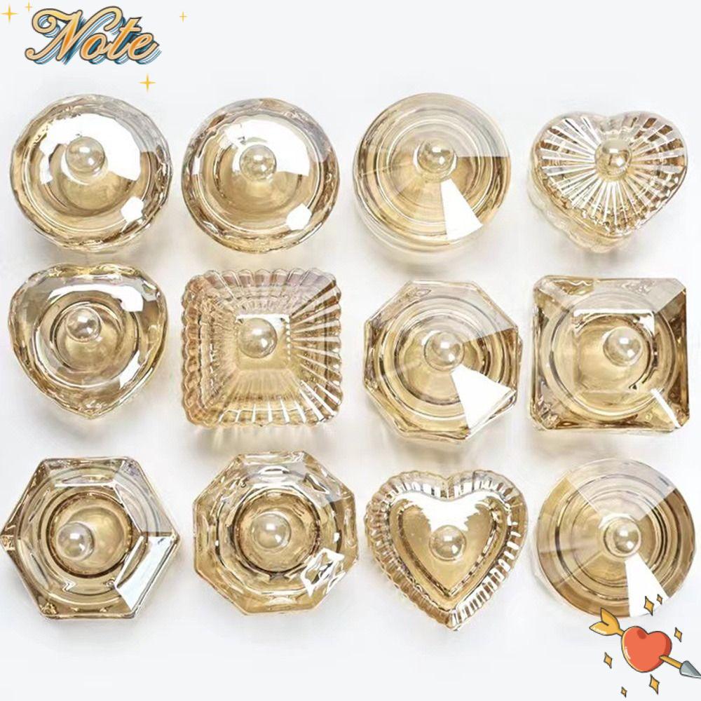 NOTEE Liquid Powder Glass, Crystal Universal Glass Dappen Dish, Phụ kiện Nail Supplies Acrylic Glass