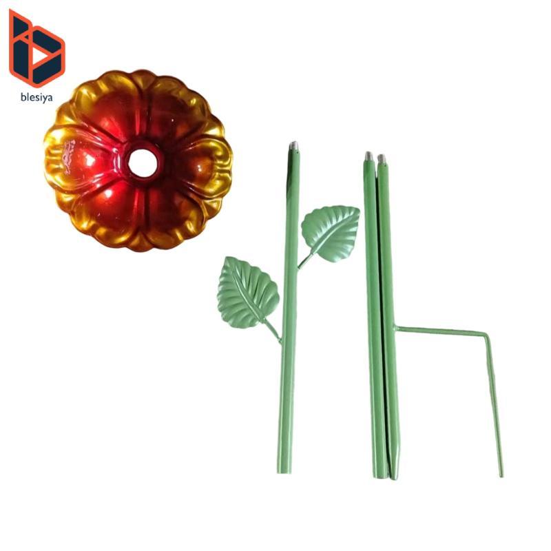 Trạm tưới cây Garden Bee Ground Stakes Bee Feeder Hình hoa chống mưa