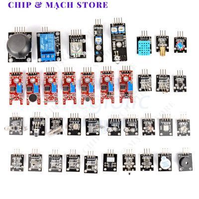 Bộ Kit 37 Cảm Biến Có Hộp Đựng Chip & Mạch Store