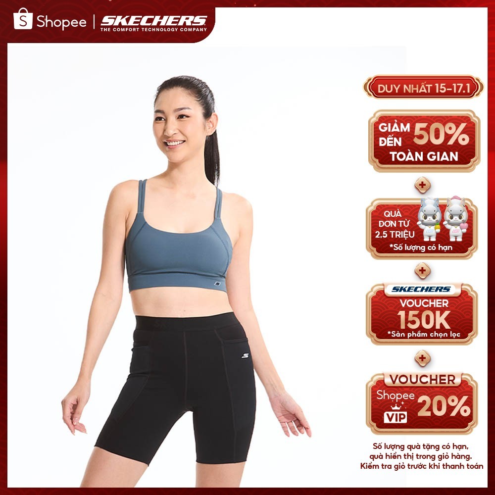 Short Tights Nữ Skechers City Running Club Short Tights - SP125W138-0018 Online Sale